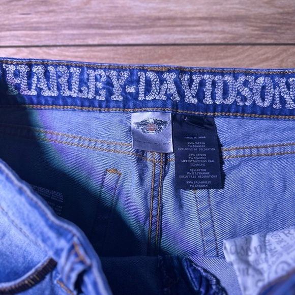 Harley-Davidson Indigo Blue Jeans - Picture 4 of 9